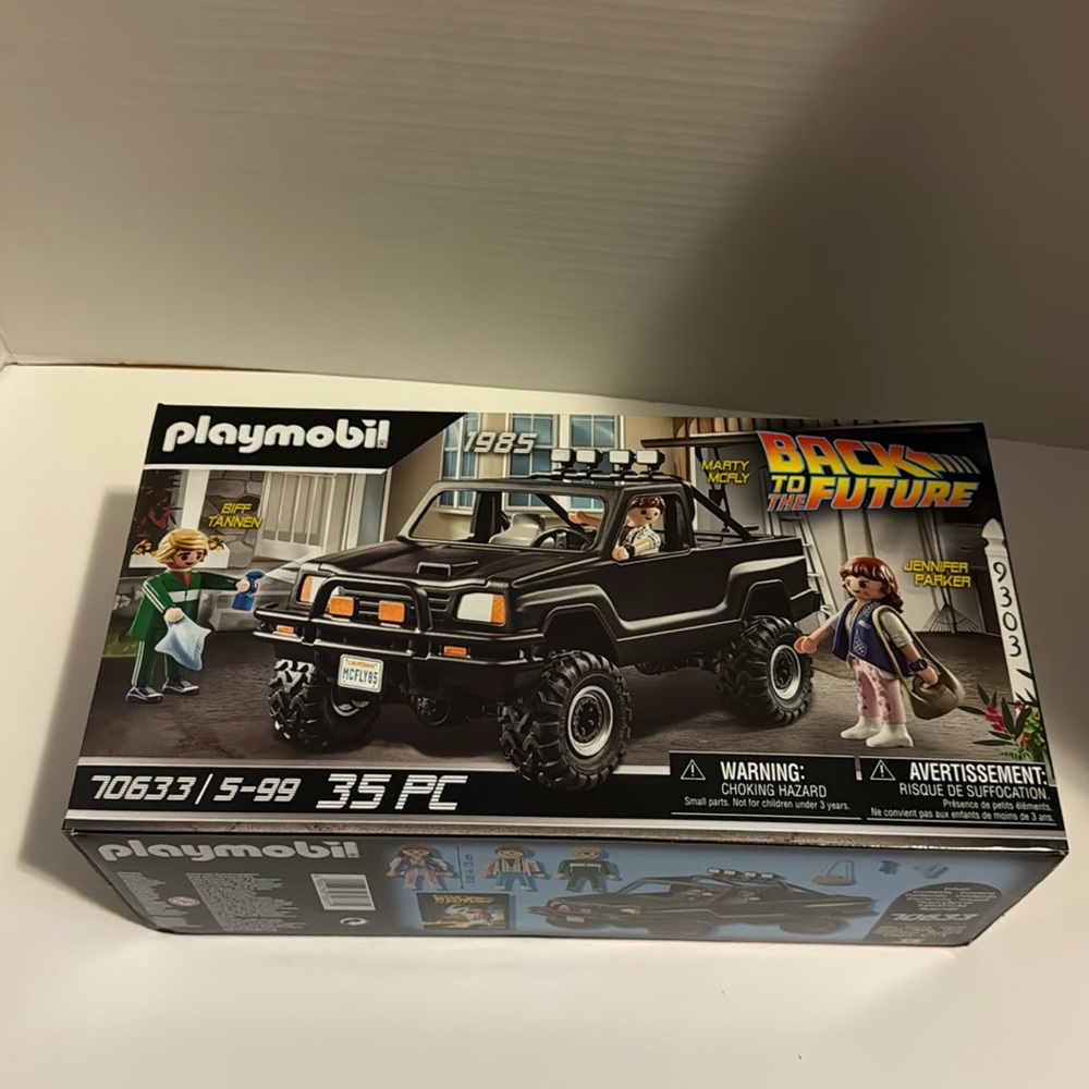 PLAYMOBIL Back to The Future 1985 70633 35 pc Marty Mcfly truck NIB
